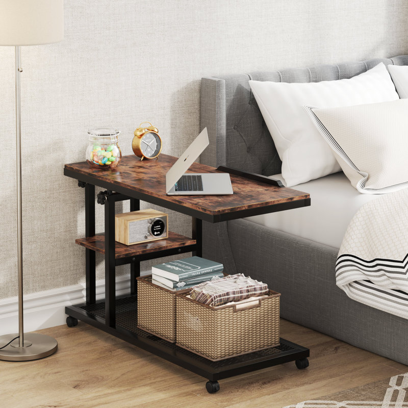 Inbox Zero Peralez Solid Wood Top C Table End Table & Reviews Wayfair